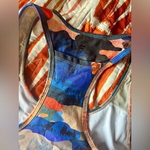 FABLETICS Colorful Camouflage Sports Bra